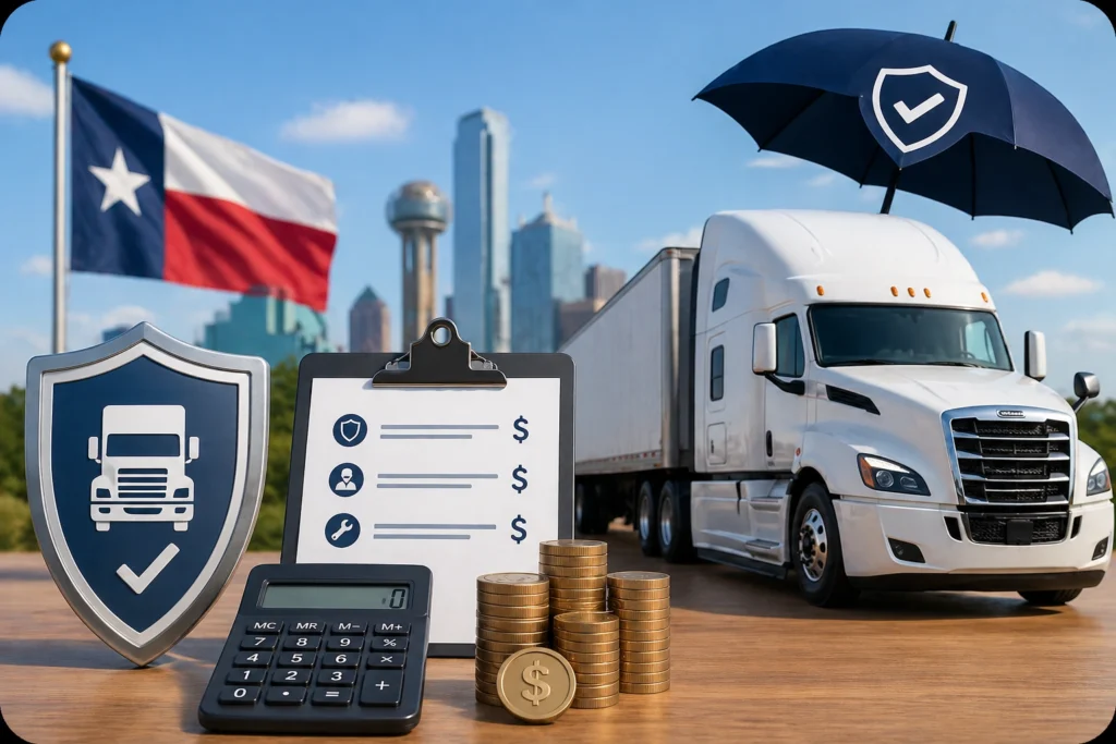 Truck Insurance Cost in Texas