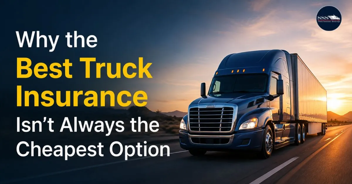 Truck Insurance services
